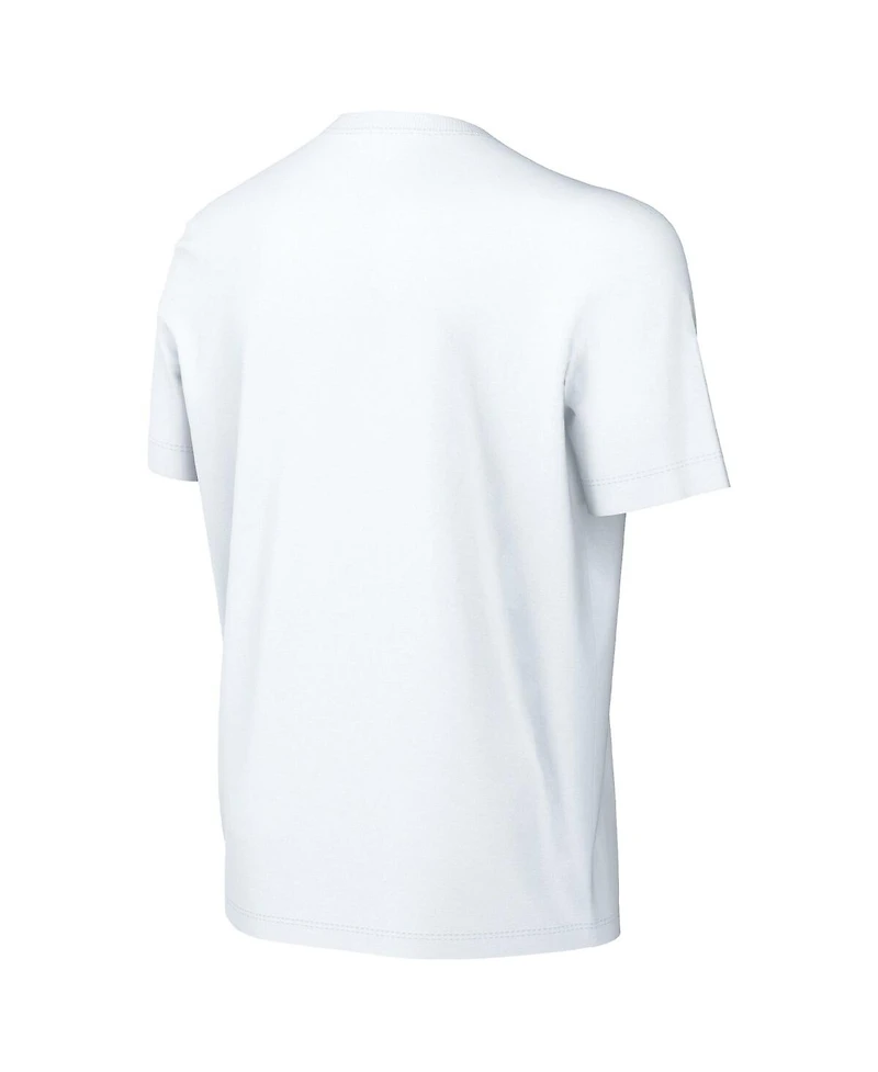Big Boys and Girls Nike White Usmnt Mascot T-shirt