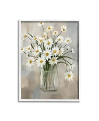 Stupell Industries Daisy Bloom Abstract Flowers Art Collection