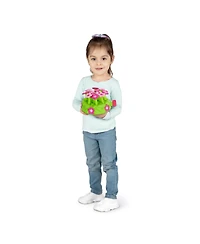 Melissa & Doug Sunny Patch Pretty Petals Flower Sprinkler Toy With Hose Attachment