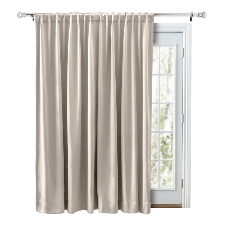 Ricardo Ultimate Black-Out 2-Way Pocket Double-wide Curtain Panel 112"W x 84"L