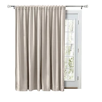 Ricardo Ultimate Black-Out 2-Way Pocket Double-wide Curtain Panel 112"W x 84"L