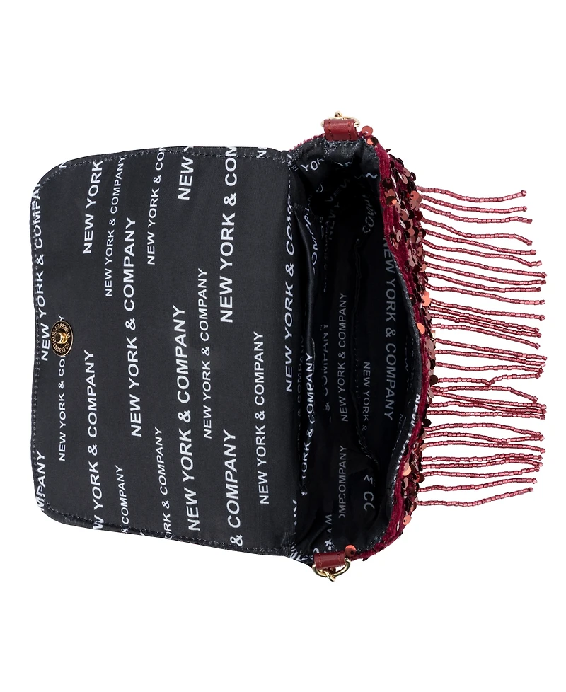 New York & Company Women's Koa Evening Cross body Bag