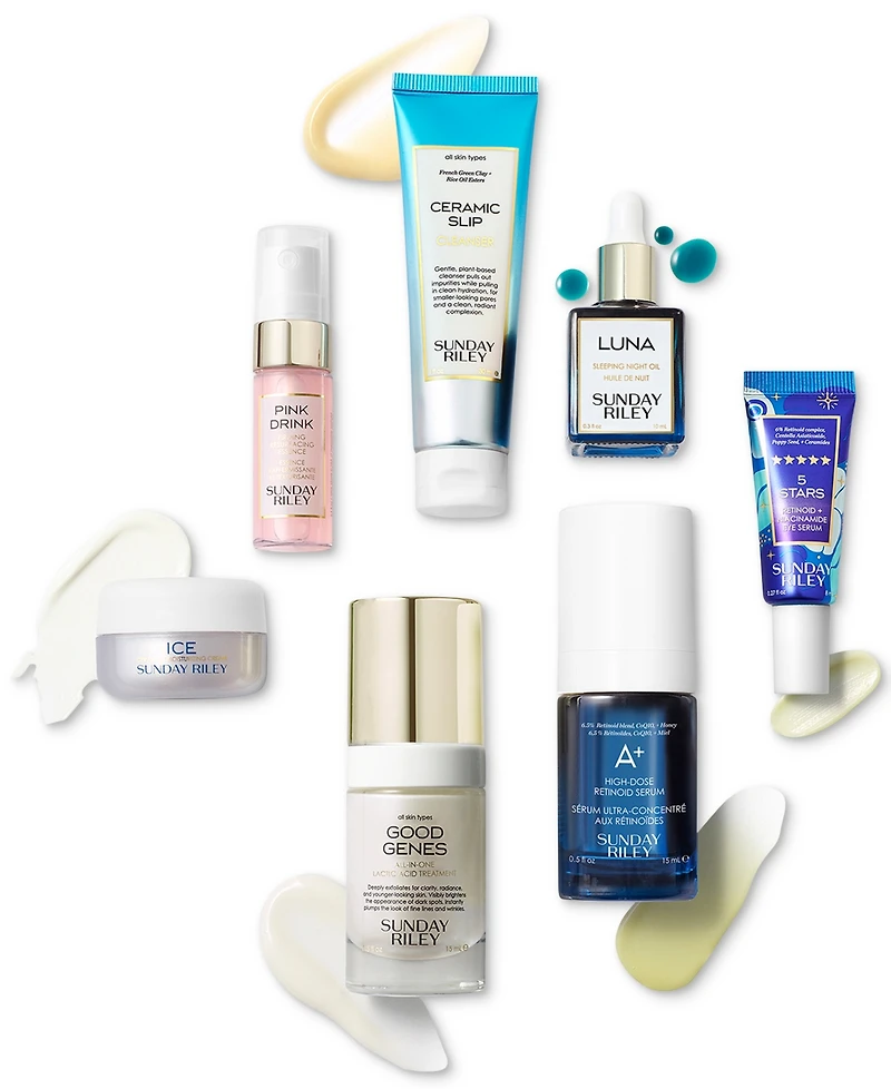 Sunday Riley 7-Pc. Go To Bed With Me Complete Evening Routine Skincare Set