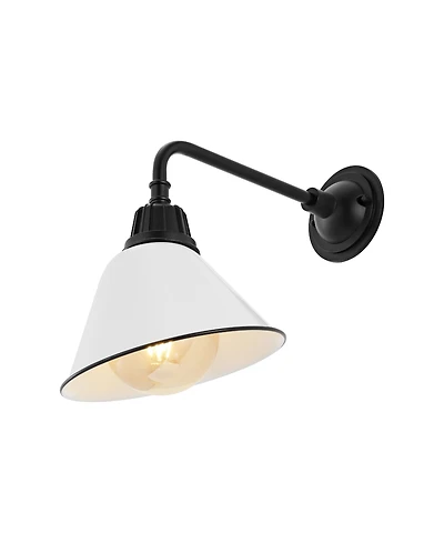 Croydon 9.63" 1-Light Farmhouse Industrial Indoor