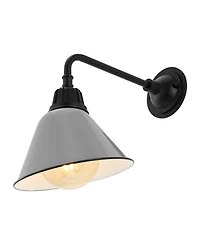 Croydon 9.63" 1-Light Farmhouse Industrial Indoor