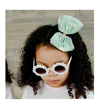 Sweet Wink Girls Sage Daisy Bow Headband