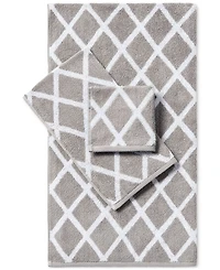 Lauren Ralph Sanders Diamond Cotton Bath Towel, 30" x 56"