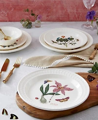 Botanic Garden Harmony Amethyst Dinner Plates, Set of 4