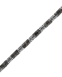 Bulova Men's Marine Star Beaded Bracelet in Sterling Silver