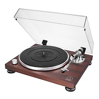 Audio-Technica At-LPW50BT-rw Wireless Belt-Drive Turntable with Bluetooth (Rosewood)