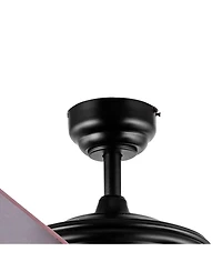 Brantley 52" 2-Light Bohemian Farmhouse Iron Led Ceiling Fan