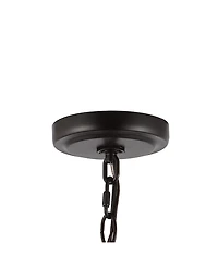 Diantha 28.5" 7-Light Contemporary Bohemian Iron, Acrylic Led Pendant
