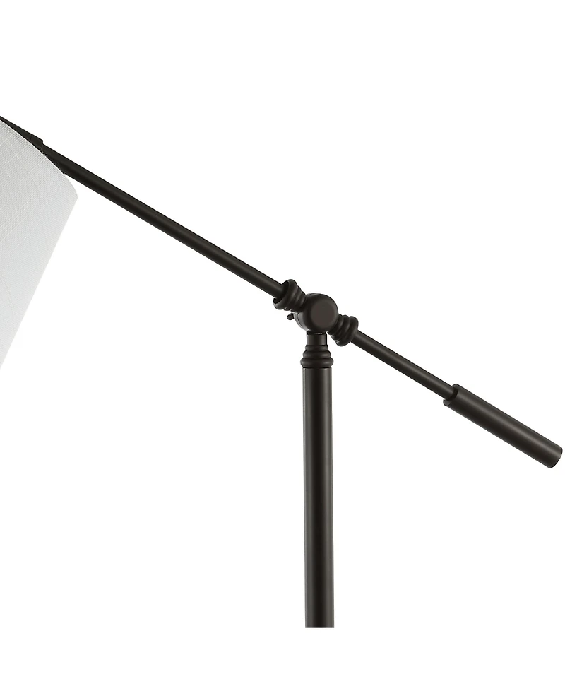 Troy 24" Classic Contemporary Iron Led Task Lamp with Usb Charging Port
