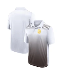 Men's Fanatics White, Brown San Diego Padres Sandlot Game Polo Shirt