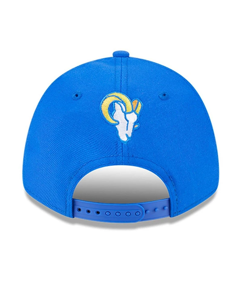 Men's New Era Royal Los Angeles Rams 2023 Nfl Draft 9FORTY Adjustable Hat