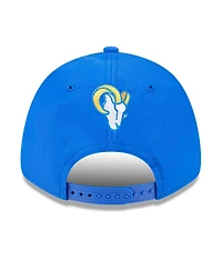 Men's New Era Royal Los Angeles Rams 2023 Nfl Draft 9FORTY Adjustable Hat