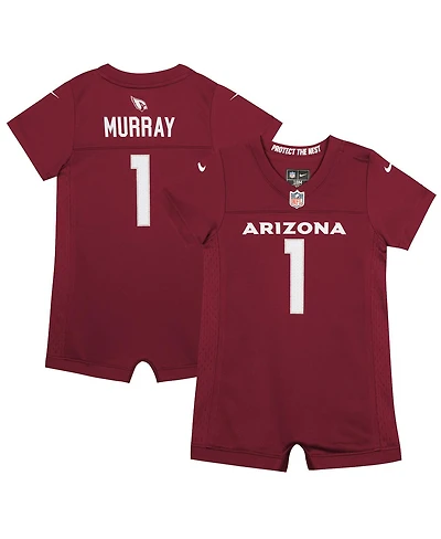 Nike Boys and Girls Newborn Infant Kyler Murray Cardinal Arizona Cardinals Game Romper Jersey