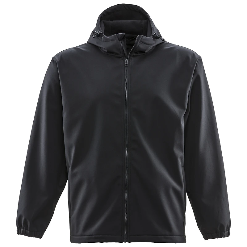 RefrigiWear Big & Tall Lightweight Softshell Jacket with Hood - Water-Repellent & Wind-Tight Workwear