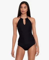 Lauren Ralph Lauren High Neck Tummy Control Tankini Bottoms