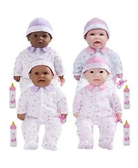Jc Toys Loveable 16 Inch Dolls - Set of 4