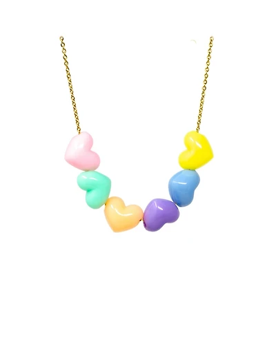 Zomi Gems Girls Jumbo Heart Charm Necklace
