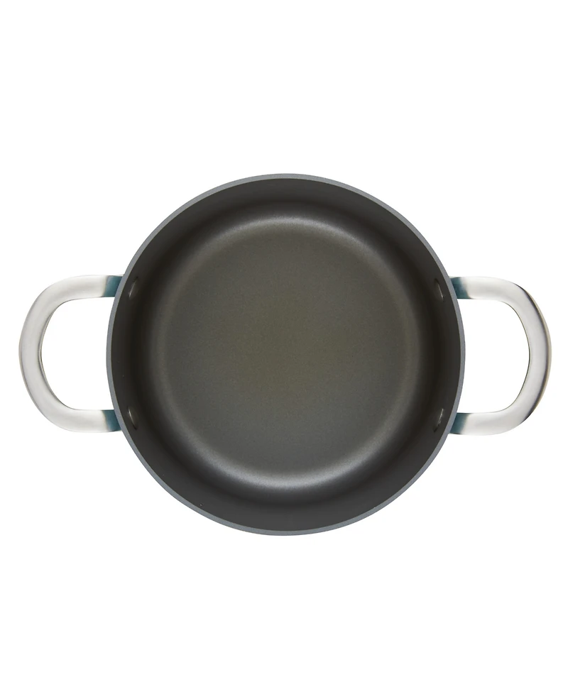 Anolon Achieve Hard Anodized Nonstick 4 Quart Saucepot with Lid