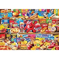 Signature Collection - Kids' Favorite Foods 2000 Piece Jigsaw Puzzle