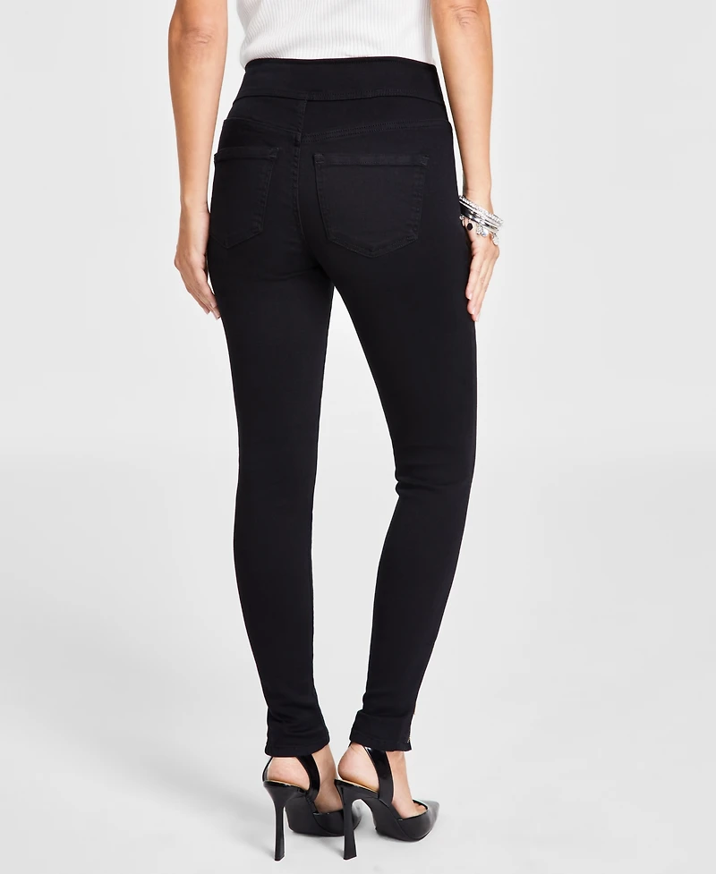 I.n.c. International Concepts Women's Mid Rise Skinny-Leg Jeans with Ankle Zip, Created for Macy's