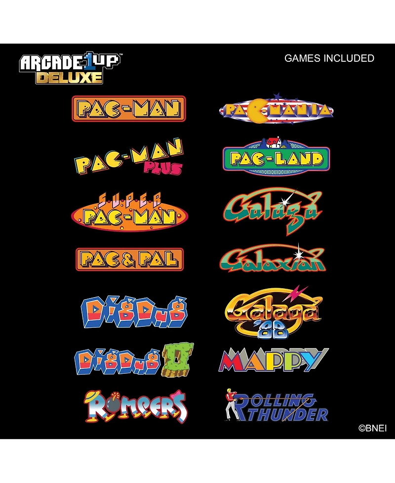 Arcade1Up Pac-Man Legacy Deluxe Arcade Machine