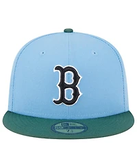 Men's New Era Sky Blue, Cilantro Boston Red Sox 2007 World Series 59FIFTY Fitted Hat