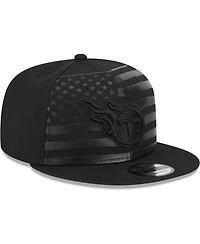 Men's New Era Black Tennessee Titans Independent 9FIFTY Snapback Hat