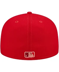 Men's New Era Red St. Louis Cardinals Monochrome Camo 59FIFTY Fitted Hat