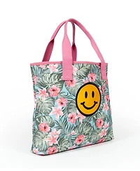 Shady Lady Hawaiian Extra Large, 100% Cotton Canvas Carryall Tote Bag