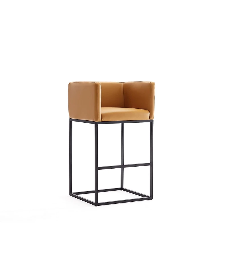 Manhattan Comfort Embassy Leatherette Upholstered Counter Stool
