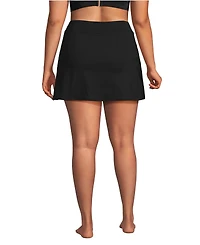 Lands' End Plus Tummy Control Swim Skirt