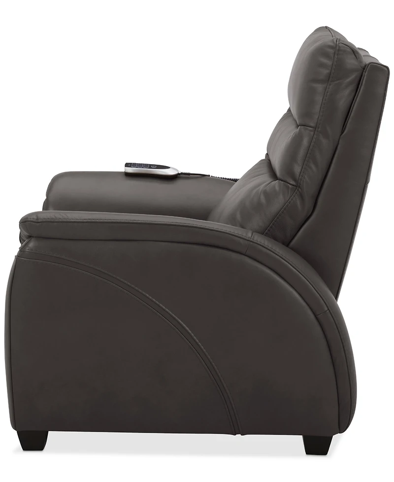 Korbin 33" Zero Gravity Leather Recliner, Created for Macy's