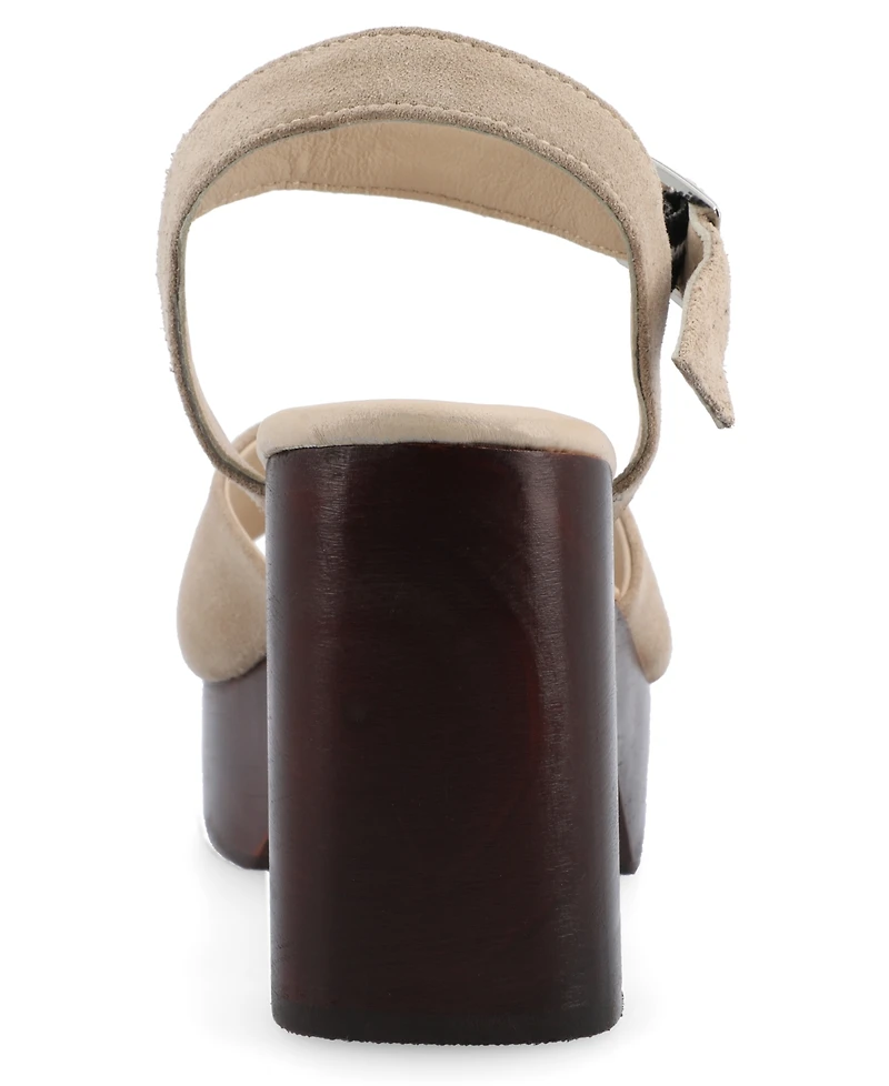 Journee Signature Women's Katana Platform Sandals