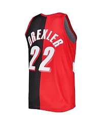 Men's Mitchell & Ness Clyde Drexler Red