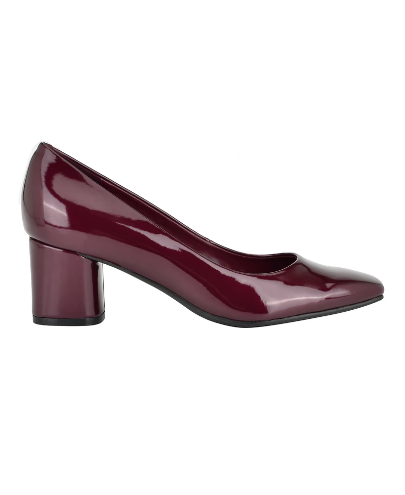 Calvin Klein Women's Alanta Block Heel Dress Pumps