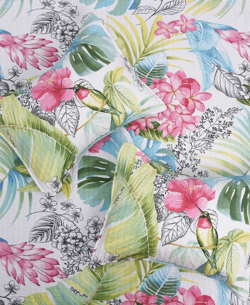 Levtex Kalani Tropical Motif Reversible 2-Pc. Quilt Set, Twin/Twin Xl