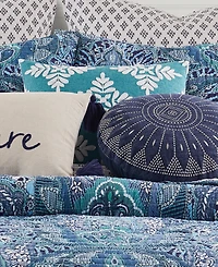 Levtex Bellamy Crewel Stich Decorative Pillow, 14" x 18"