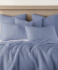 Levtex Homthreads Rowan Enzyme Wash Quilt Sets