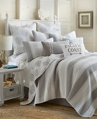 Levtex Nantucket Reversible 3-Pc. Quilt Set