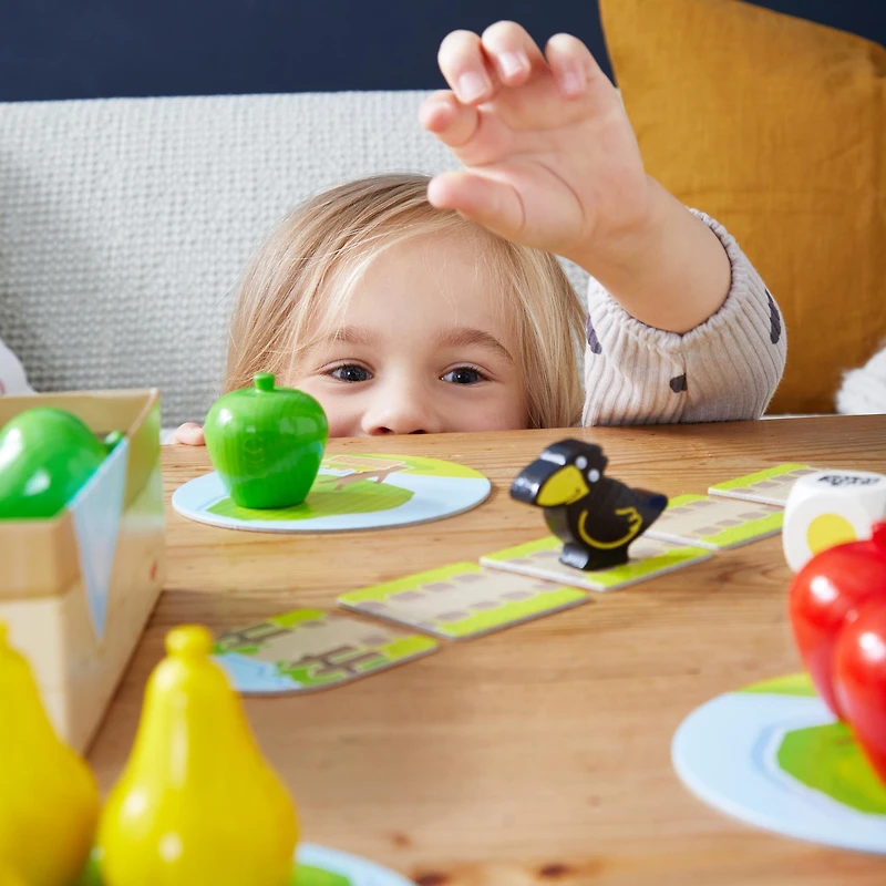 Haba My Very First Games - First Orchard Toddler Game - Cooperative Toddler Board Games for 2 Year Olds - Made in Germany