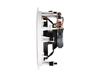 In-ceiling loudspeaker with 8-inch driver - White