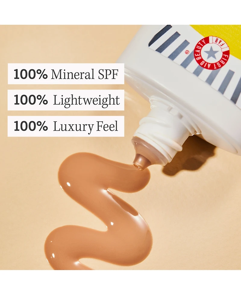 First Aid Beauty Weightless Liquid Mineral Sunscreen Spf 30, 1.5 oz.