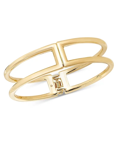 On 34th Gold-Tone Double-Row Bangle Bracelet, Exclusively at Macy's