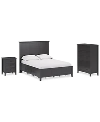 Hedworth Full Storage 3-Pc. Set (Bed