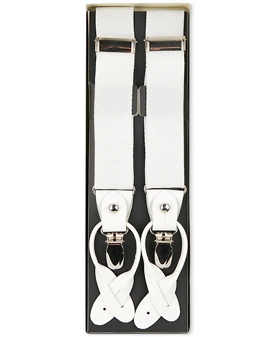 ConStruct Men's Solid Convertible Suspenders