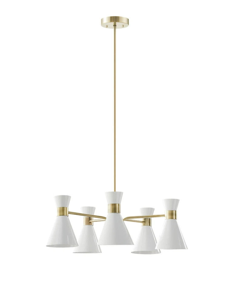 Ink+Ivy Ezra 5-Light Adjustable Chandelier